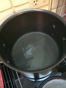 Pot of water ... watched pot never boils... stop watching my pot!