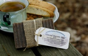 Almond Biscotti made by Casey Braden for eh Shepherd Hobby Farm and photographed by Casey Braden.