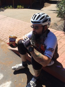 Fritos... we need our salt when riding!